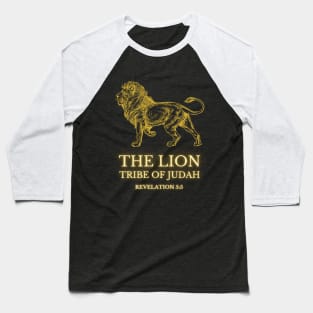 The Lion of Judah REV 5:5 Baseball T-Shirt